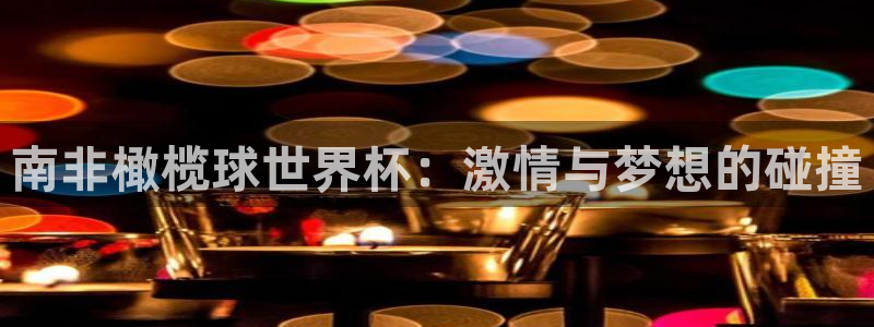 世界杯官网入口:南非橄榄球世界杯:激情与梦想的碰撞